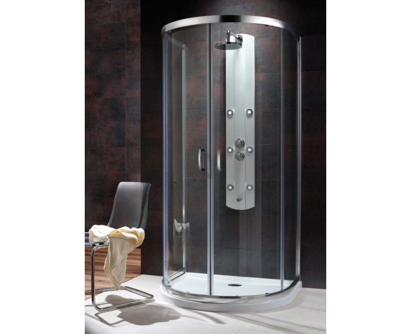 Radaway Pusapaļa dušas kabīne Premium Plus P 100x90