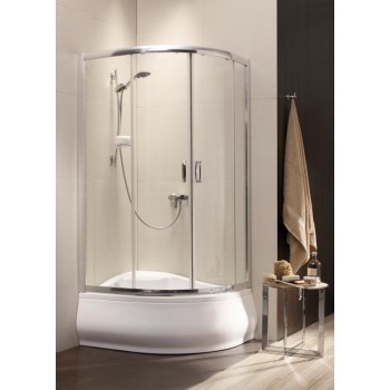 Radaway Асиметрическая полукруглая кабина Dolphi Premium Plus E