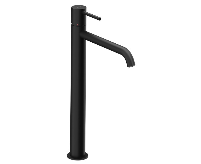 RAVAK ESPIRIT Высокий смеситель для умывальника ES 015.20BLM, черный матовый