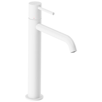 RAVAK ESPIRIT Высокий смеситель для умывальника ES 014.10WV, белый матовый