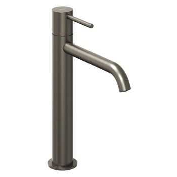RAVAK ESPIRIT Высокий смеситель для умывальника ES 014.20GB, матовый графит