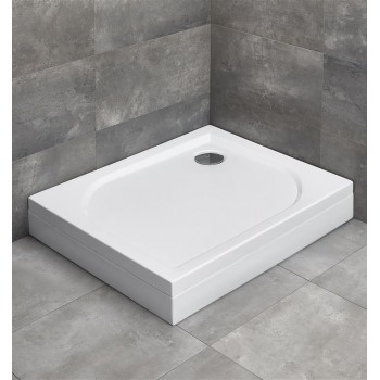 Radaway Душевой поддон прямоуголный DELOS D 90x75, balts