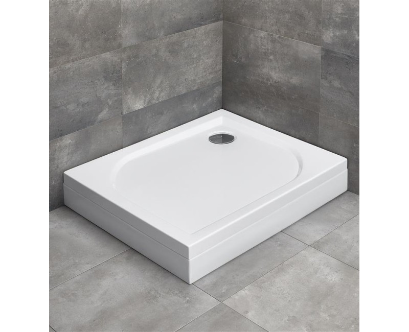Radaway Душевой поддон прямоуголный DELOS D 90x75, balts
