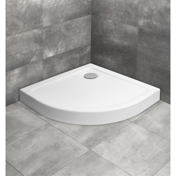 Radaway Душевой поддон полукруглый Doros A 80x80, белый