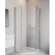 Radaway Dušas stūris piecstūru Essenza New PTJ 90x90 cm