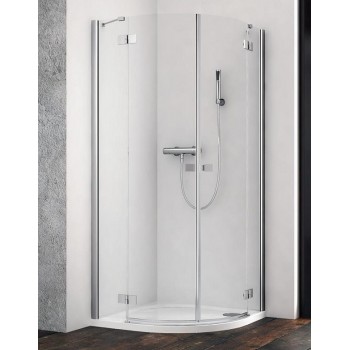Radaway Душевой уголок полукруглый Essenza New PDD 100x100 cm