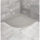 Radaway Dušas paliktnis pusapaļš KYNTOS A 100x100cm, cements Radaway Dušas paliktnis pusapaļš KYNTOS A 100x100cm, cements