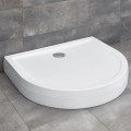 Radaway Душевой поддон полукруглый DELOS P 100x90 ,белый