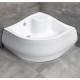 Radaway Душевой поддон глубокий полукруглый KORFU A 900x900, бел Radaway Душевой поддон глубокий полукруглый KORFU A 900x900, бел