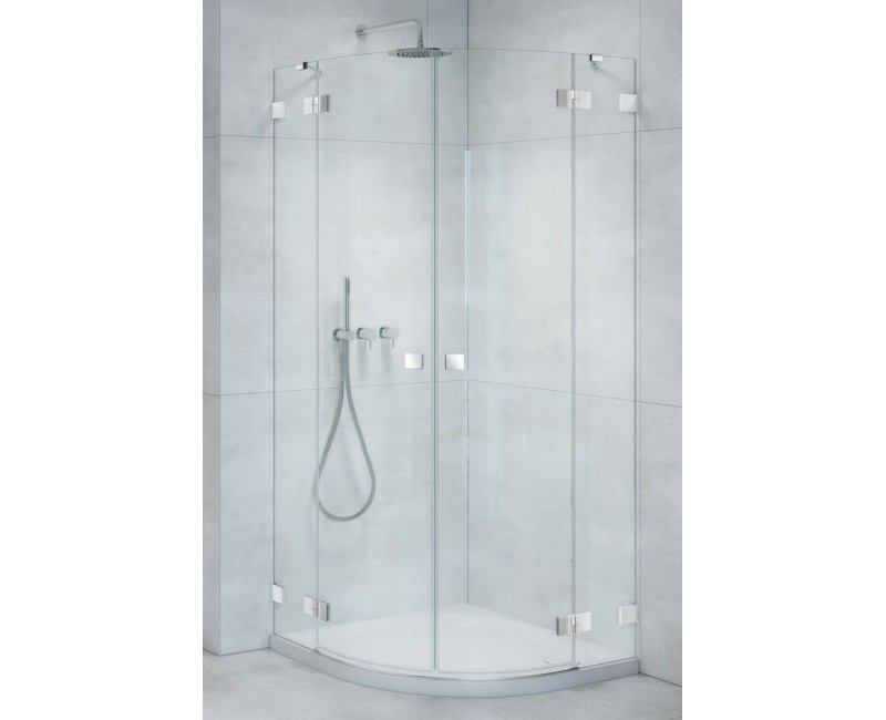 Radaway Pusapaļa dušas kabīne Essenza Pro PDD 80x80 cm