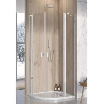 Radaway Душевой уголок полукруглый NES PDD II 100x100cm