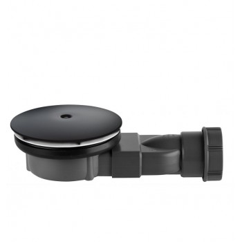 Radaway Сифон для поддонов D90 R400 Black Slim