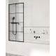 Radaway Vannas sieniņa Modo New Black PNJ Factory 70 cm Radaway Vannas sieniņa Modo New Black PNJ Factory 70 cm
