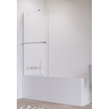 Radaway Vannas sieniņa IDEA PNJ ar dvieļu turētāju 90 cm