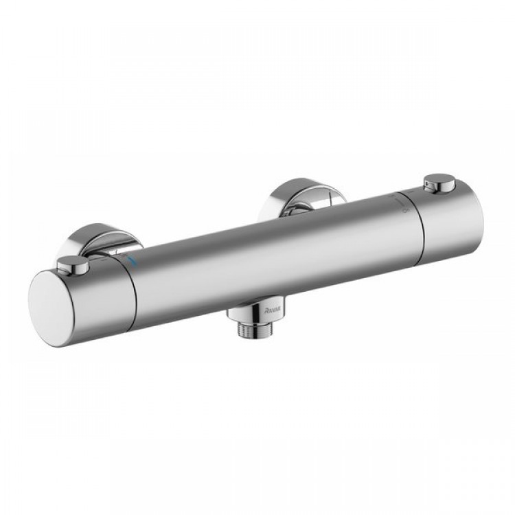 RAVAK PURI PU 033.00/150 Dušas termostata jaucējkrāns, X070116 RAVAK PURI PU 033.00/150 Dušas termostata jaucējkrāns, X070116