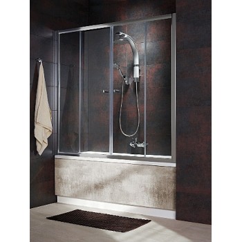 Radaway Bīdāmās vannas durvis Vesta DWD 140 cm