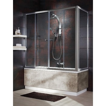 Radaway Душевая шторка с раздвижной дверью Vesta DWD+S 180x80 cm