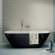 Отдельно стоящая ванна Lua Stone masses 1700x750x540 Black Отдельно стоящая ванна Lua Stone masses 1700x750x540 Black
