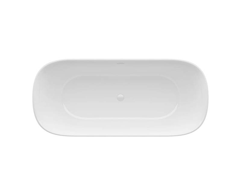 Отдельностоящая ванна Laufen Meda Stone Masses 1800x800x590 Белый