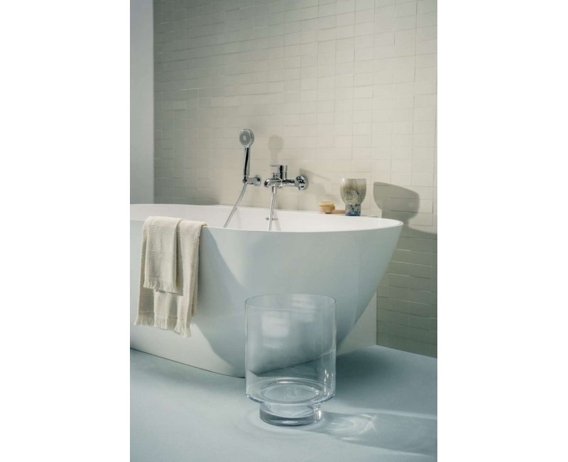 Brīvi stāvoša vanna Laufen Il Bagno Alessi One Akrila 2030x1020x575 Balta