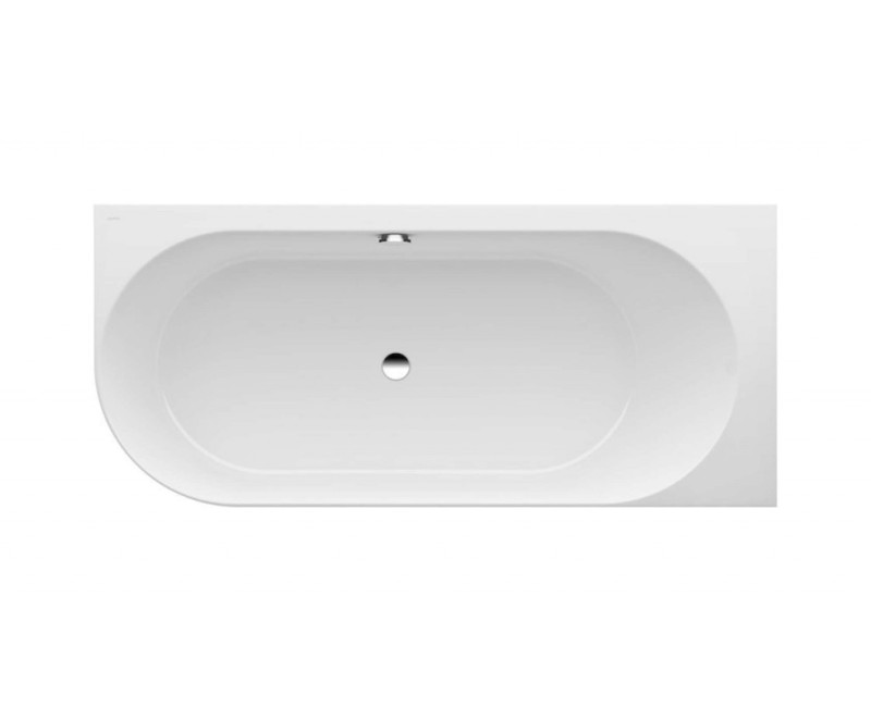 Ванна Laufen Pro, каменная масса, 1800x800x590, белый