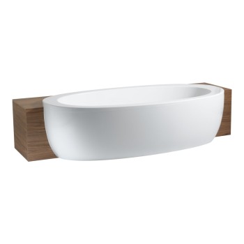 Отдельно стоящая ванна Il Bagno Alessi One Acrylic 2030x1020x575 White