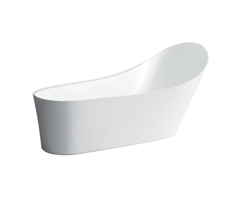 Ванна Laufen Palomba Collection Каменные массы 1800x890x540 Белая