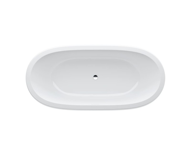 Отдельностоящая ванна Laufen Il Bagno Alessi One Stone masses 1830x870x530, белый