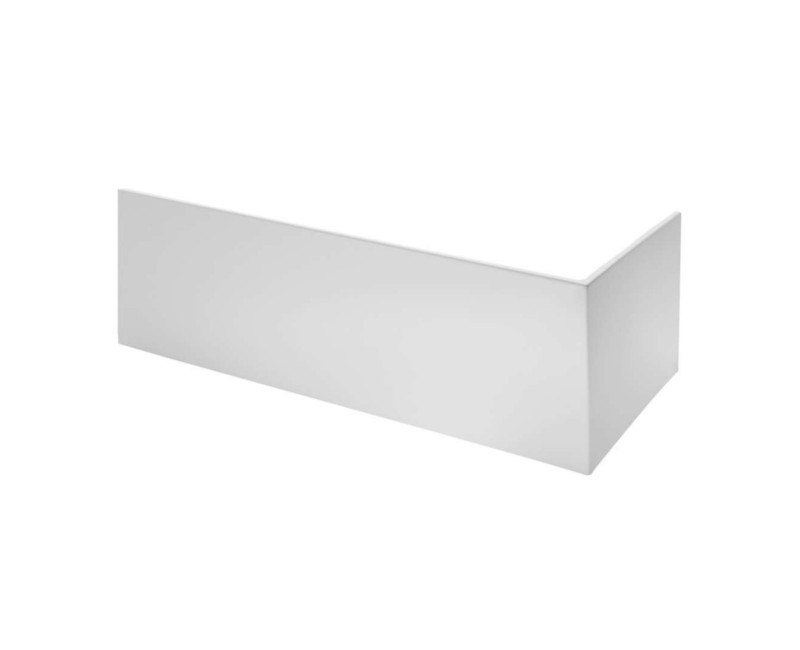 L veida vannas priekšējais panelis, labais Laufen Pro  750x30x570 Balta