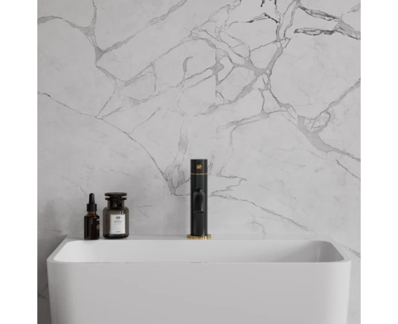 Vannas istabas izlietnes maisītājs Omnires Y  melns/zelts Y1210NBLGL