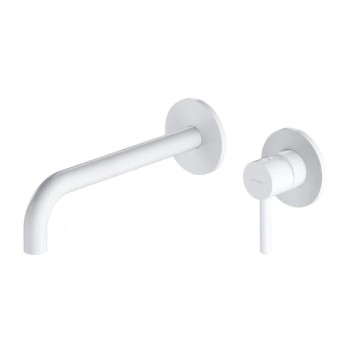 Vannas maisītājs Omnires Y iebūvējams ar garu izteku balts matēts Y1215HLWM