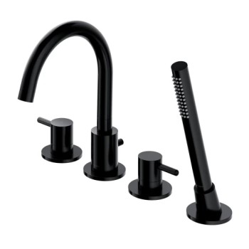 Vanna / dušas maisītājs Omnires Y iebūvējams  melns Y1232BLH