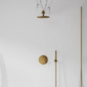 Ванна/душевая система Omnires Y, встраиваемый, золото