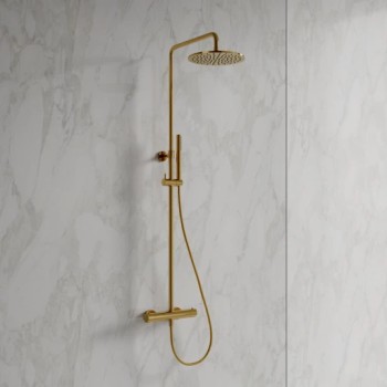 Dušas sistēma Omnires Y ar termostatu zelts Y1244SUGL