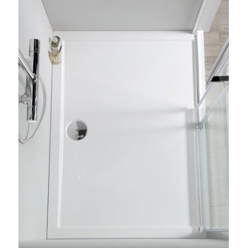 Dušas Paliktnis Polysan Akmens masa Taisnstūra Karia 800x700mm 11091