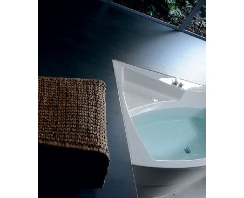 Polysan Akrila Stūra Vanna EVIA 160 R 1000x1600x630