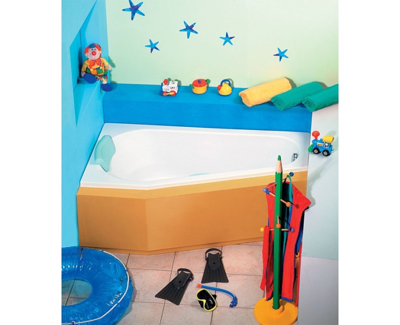 Ванна Polysan акриловая угловая Projekta 1600 x 800 x 440