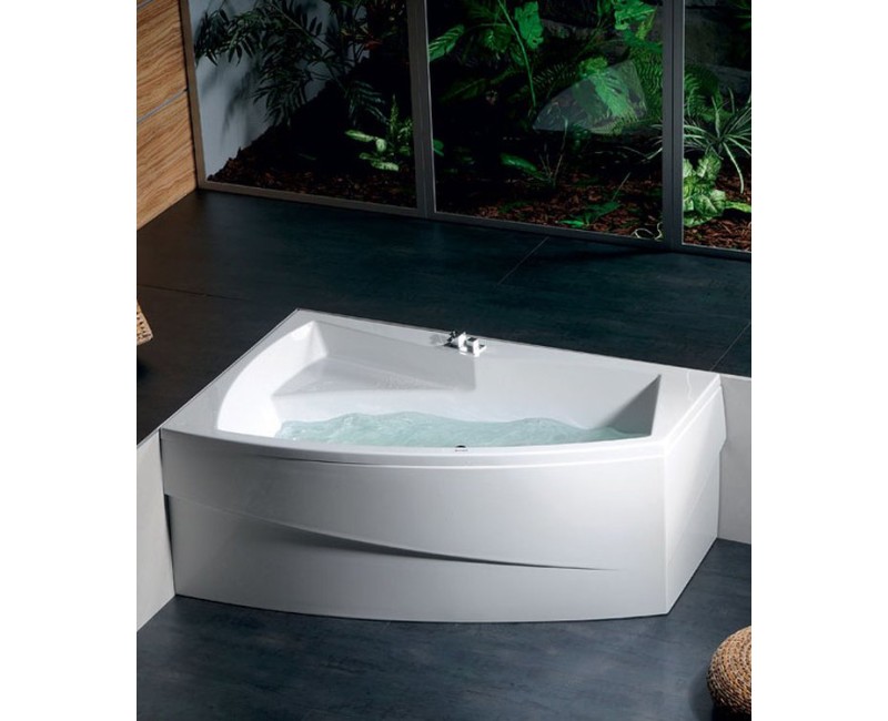 Ванна Polysan акриловая угловая EVIA 170 R 1000x1700x630