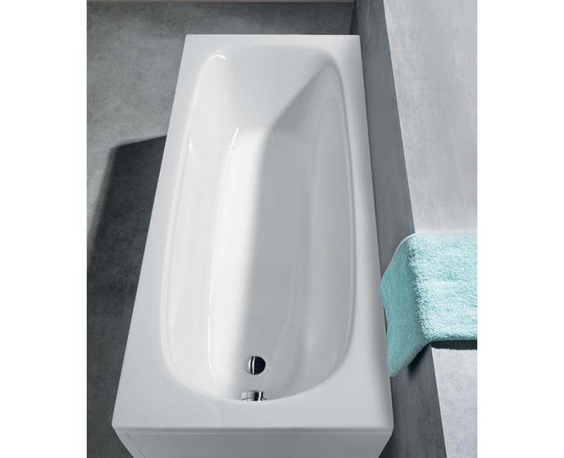 Polysan Akrila Taisnstūra Vanna Ebro Slim 750x1700x560