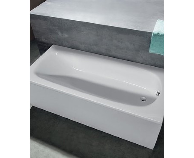 Polysan Akrila Taisnstūra Vanna Ebro Slim 750x1700x560