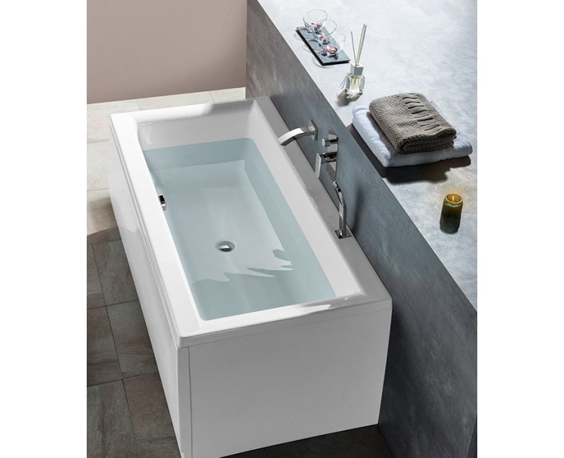 Polysan Akrila Taisnstūra Vanna Cleo Slim 750x1500x630