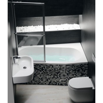 Vanna Polysan Akrila Stūra Astra WR 900x1650x640mm 31611