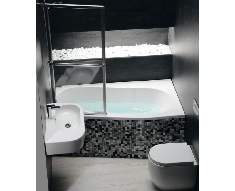 Polysan Akrila Stūra Vanna Astra WR 900x1650x640