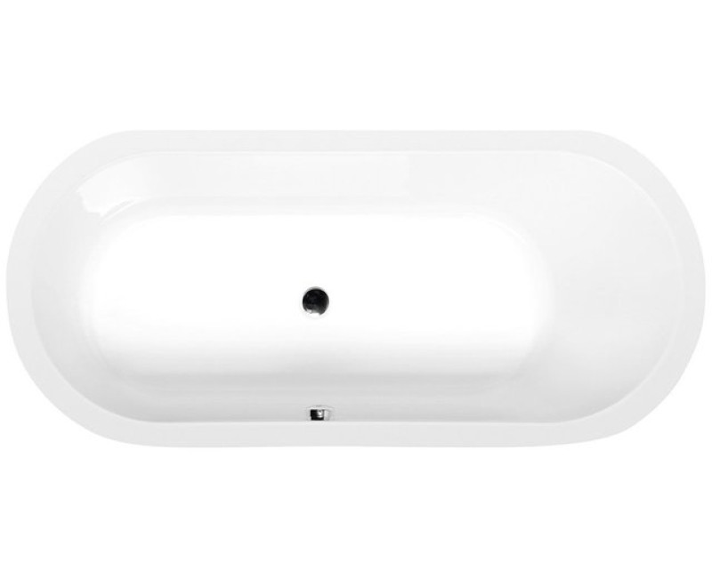 Овальная/встраиваемая акриловая ванна Polysan Astra O 750x1650x640