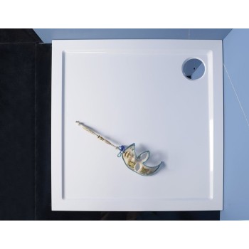 Dušas Paliktnis Polysan Akmens masa Kvadrātveida AURA 1000x1000x30mm 60511