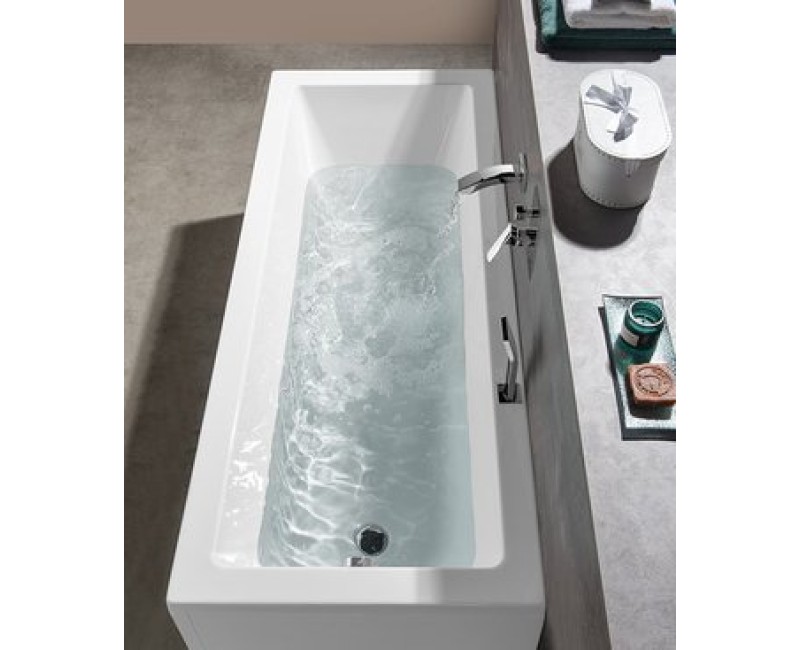 Polysan Akrila Taisnstūra Vanna Noemi Slim 1600x700x560