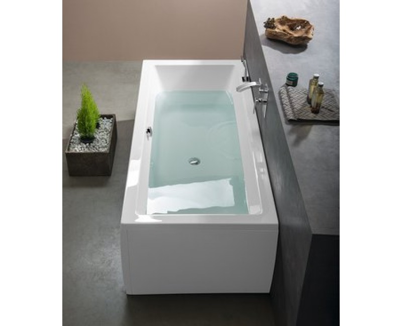 Polysan Akrila Taisnstūra Vanna Krysta Slim 1800x800x560