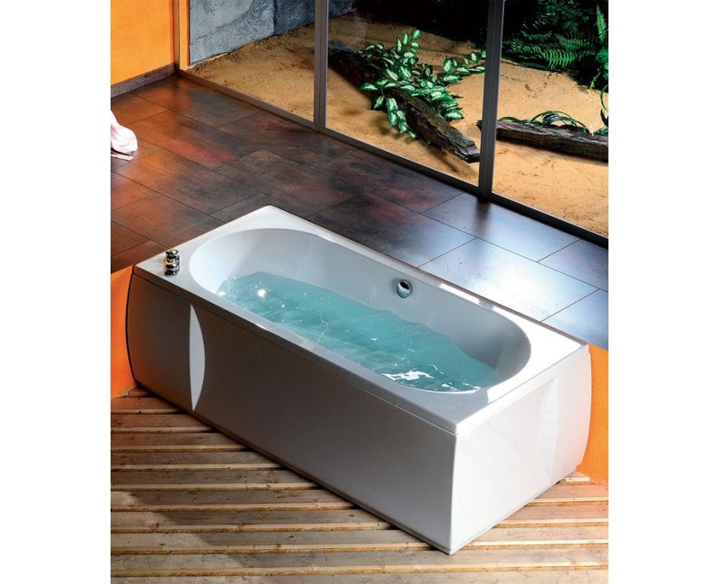 Прямоугольная акриловая ванна Polysan Viva B 1850 x 800 x 470