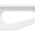 Угловая акриловая ванна Polysan 1500x750x630
