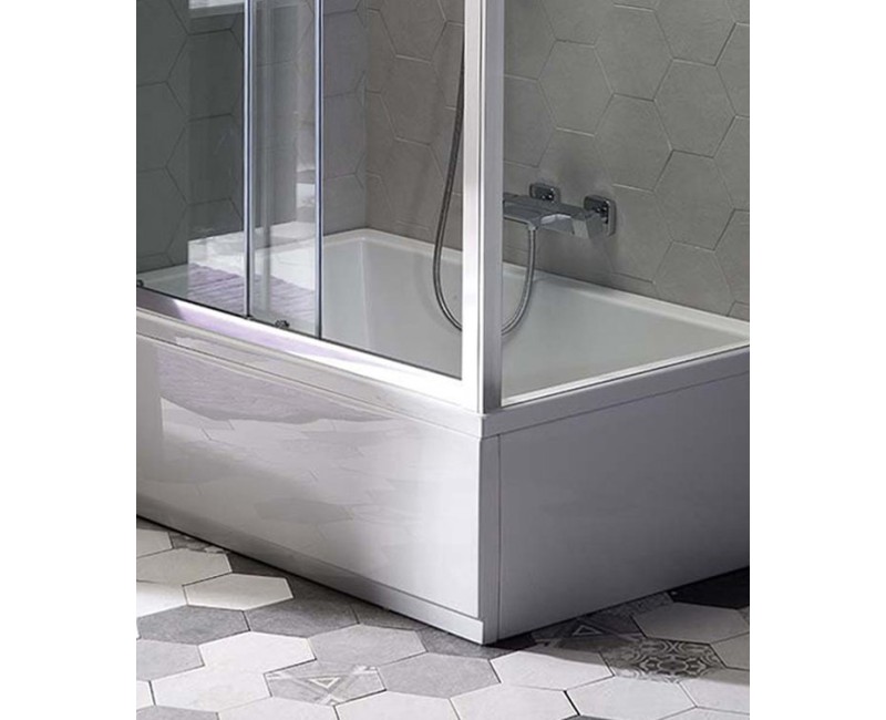 Panelis Dušas Paliktnim Polysan Taisnstūra Deep Plain 1400x40x360mm 72954